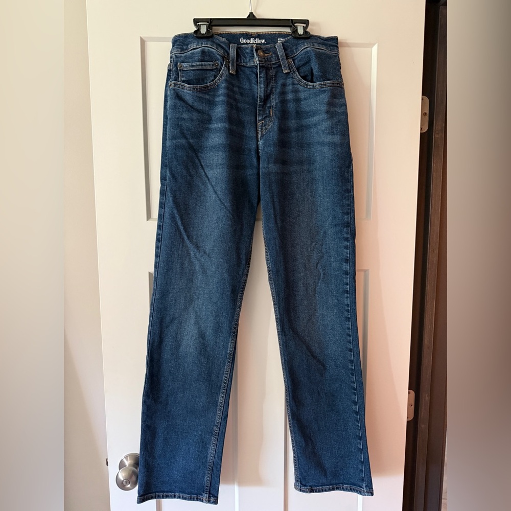 Goodfellow & Co Men's Classic Indigo Straight Jeans